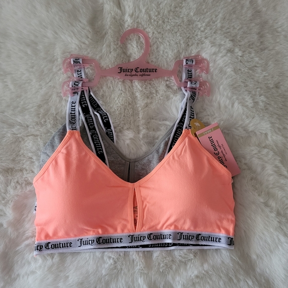 Juicy Couture Other - 🧡JUICY COUTURE BRAND NEW 2-PACK BRALETTE SIZE S